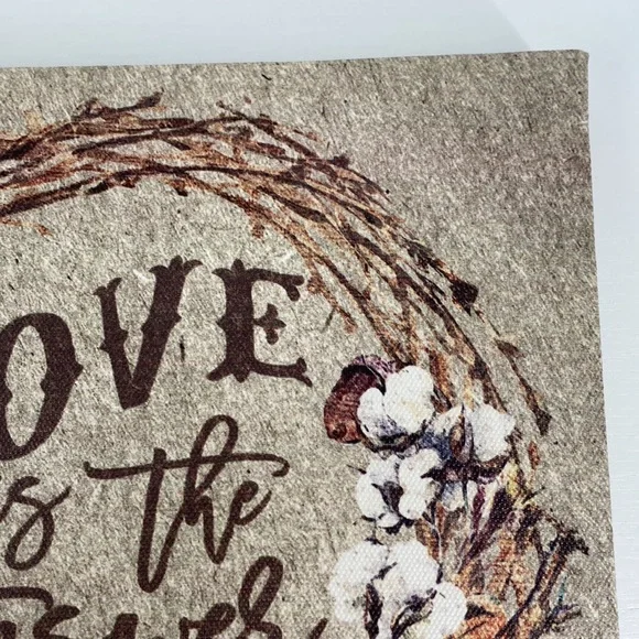 Love Is The Answer Canvas Print - Picture 6 of 15